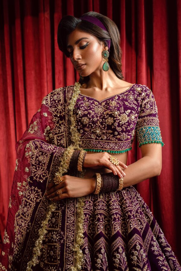 Mehbooba (purple Velvet) - Image 4