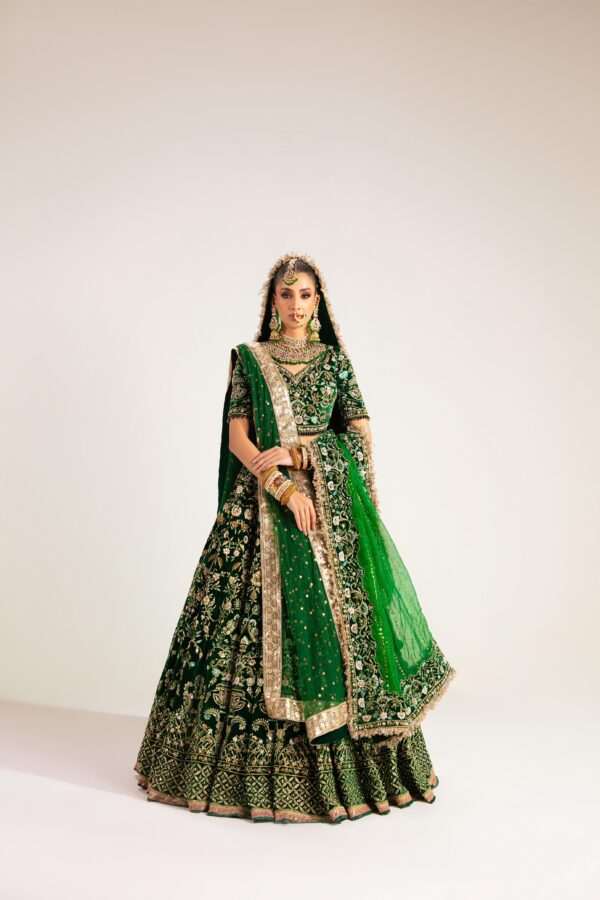 Mehbooba (Emerald Green Velvet) - Image 2