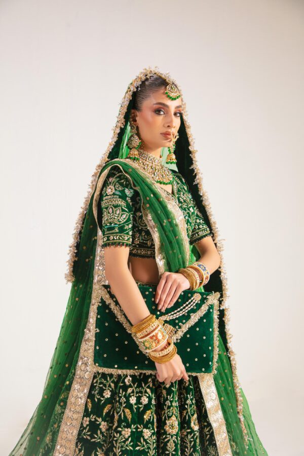 Mehbooba (Emerald Green Velvet) - Image 6