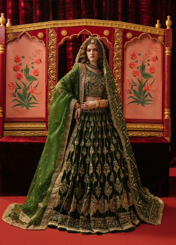 SHAH JAHAN (Gai Green Velvet Bridal) - Image 2