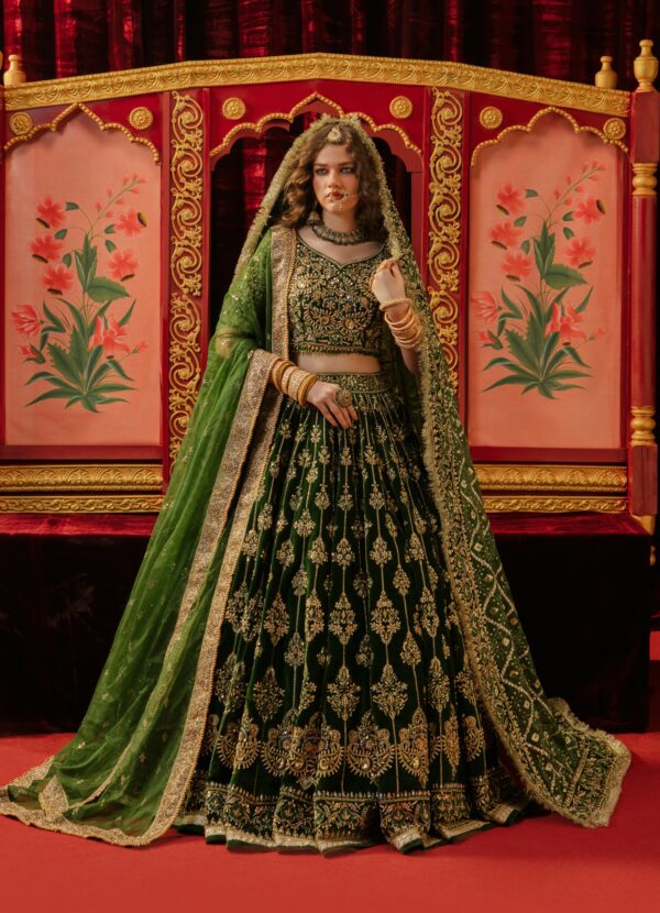 SHAH JAHAN (Gai Green Velvet Bridal)